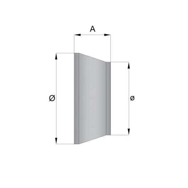 04. Reducción circular con aislado interior