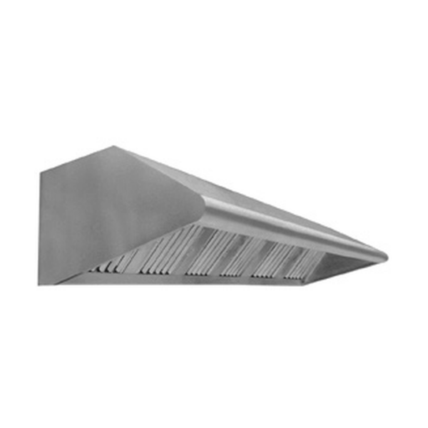 Campana Industrial para Ventilador a Distancia - Modelo ALFA PARED