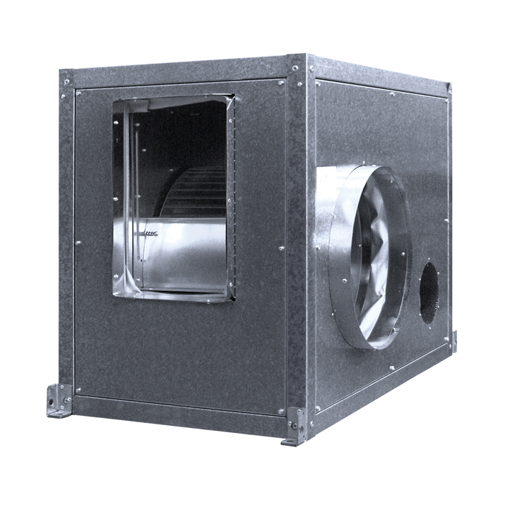 Caja de Ventilación Simple Aspiración 400°C/2h Serie SA-MU (Impulsión Horizontal)
