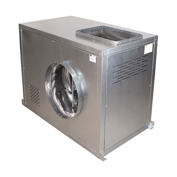 Caja de Ventilación Simple Aspiración 400°C/2h Serie VSA-MU (Impulsión Vertical)